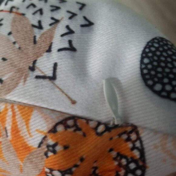 Deny Designs Fox Pattern Throw Pillow 16" x 16" 100% Polyester Fiber - Picture 5 of 6